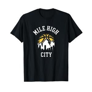 Classic Denver Colorado Mile Tee High Denver City T Shirt